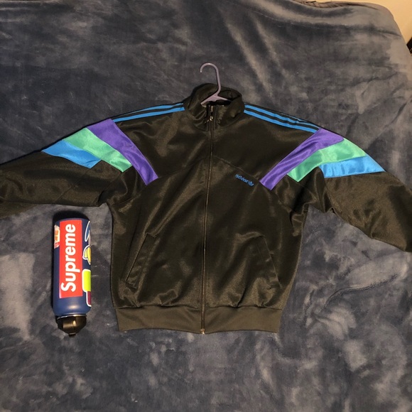 adidas Other - Rare vintage Adidas 3 Stripe Track Jacket